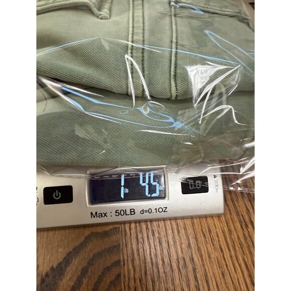 Spanx‎ Womens Green Twill Stretch Cargo Ankle Pants Size 1XP Army Spring Pockets - Picture 15 of 15